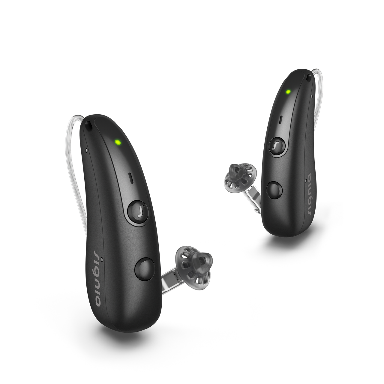 Signia Pure Charge&Go BCT 5IX Hearing Aids - Black