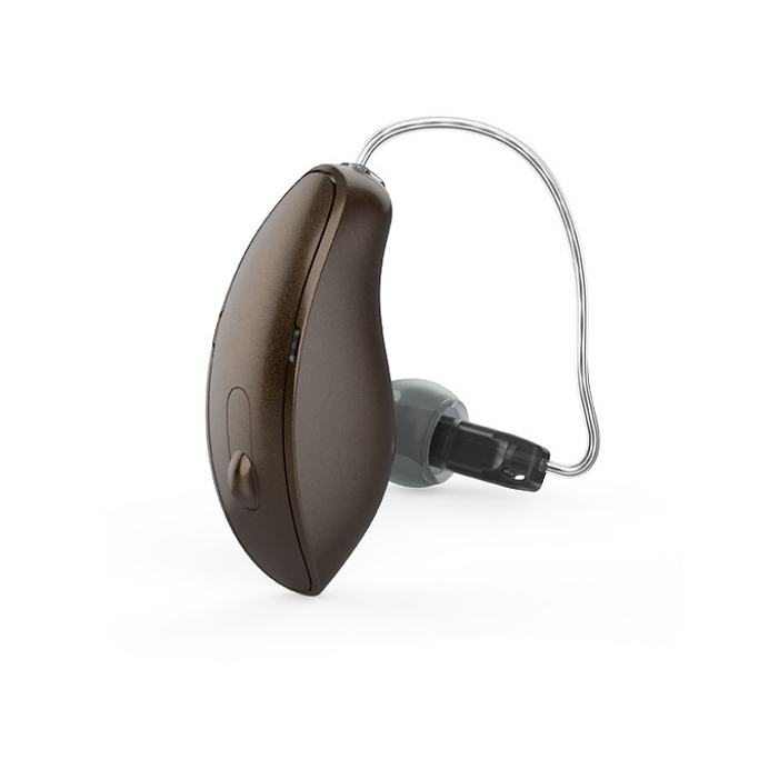 Starkey Edge AI 20 Hearing Aids - Chestnut