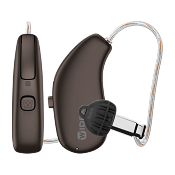 Widex Allure 440 R D 1 Hearing Aids - Dark Cherry