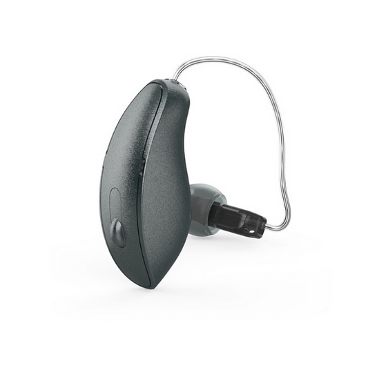 Starkey Omega AI 16 Hearing Aids - Graphite Grey