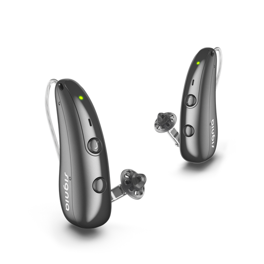 Signia Pure Charge&Go BCT 5IX Hearing Aids - Graphite