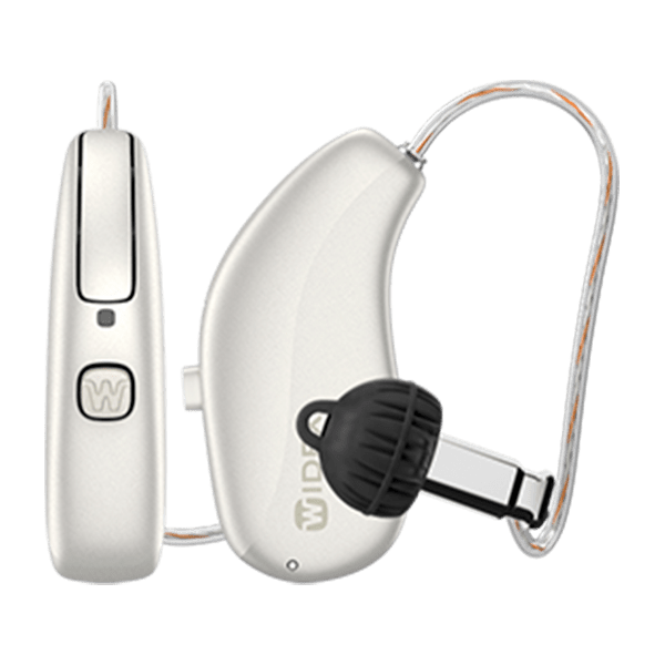 Widex Allure 440 R D 1 Hearing Aids - Pearl White