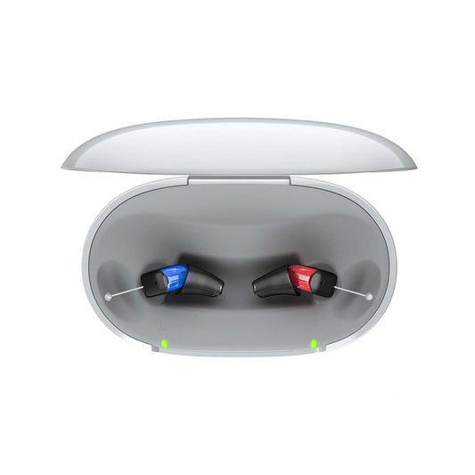 Signia Silk Charge&Go 5IX Hearing Aids - Mocha