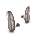 Signia Pure Charge&Go BCT 5IX Hearing Aids - Sandy Brown