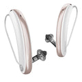 Signia Styletto 7IX Hearing Aids - Snow White Rose Gold
