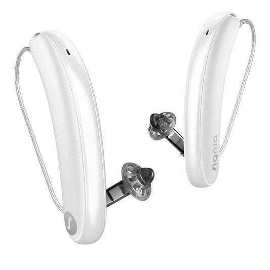 Signia Styletto 7IX Hearing Aids - Snow White